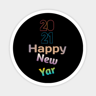 Happy New Year 2021 Magnet